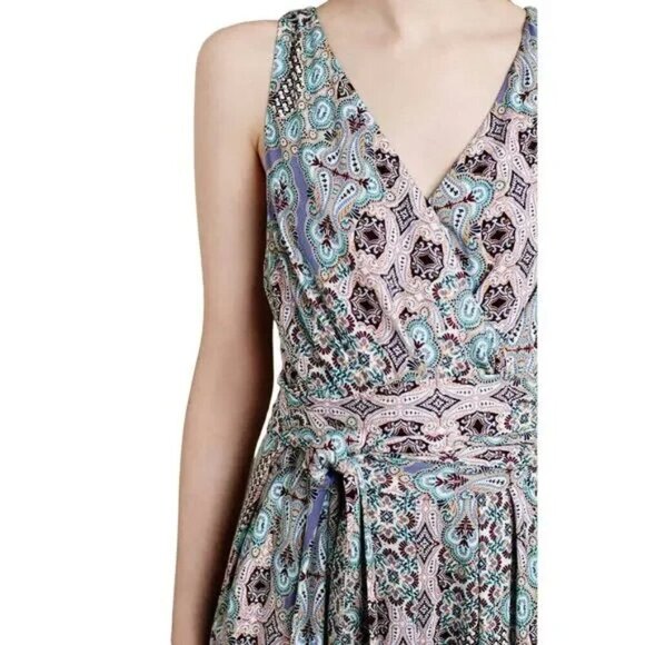 Elevenses by Anthropologie Sleeveless Print Jumpsuit - NWT - Picture 3 of 7